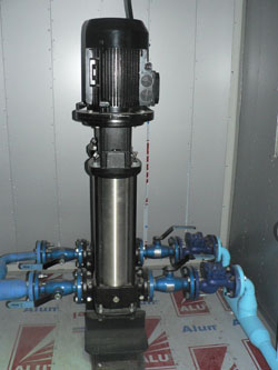 Насосная станция ПНС 12-15 (насосы с арматурой внутри станции)